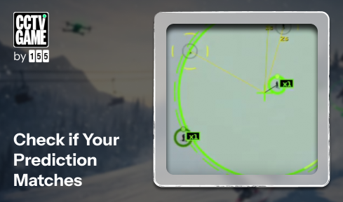 Check the results of the round - Snow Run CCTV Game